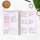 2023 A5 Spanish Agenda Notebook Bullet Daily Weekly Journal Schedule English Planner Organizer School for Office Stationery