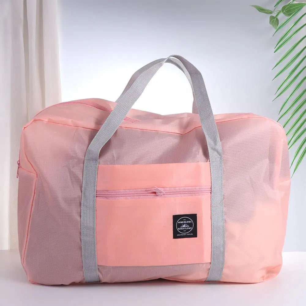 Foldable Fashion High Quality Large Capacity Clothes Organizer Luggage Bag Storage Bag Travel Bags Handbags