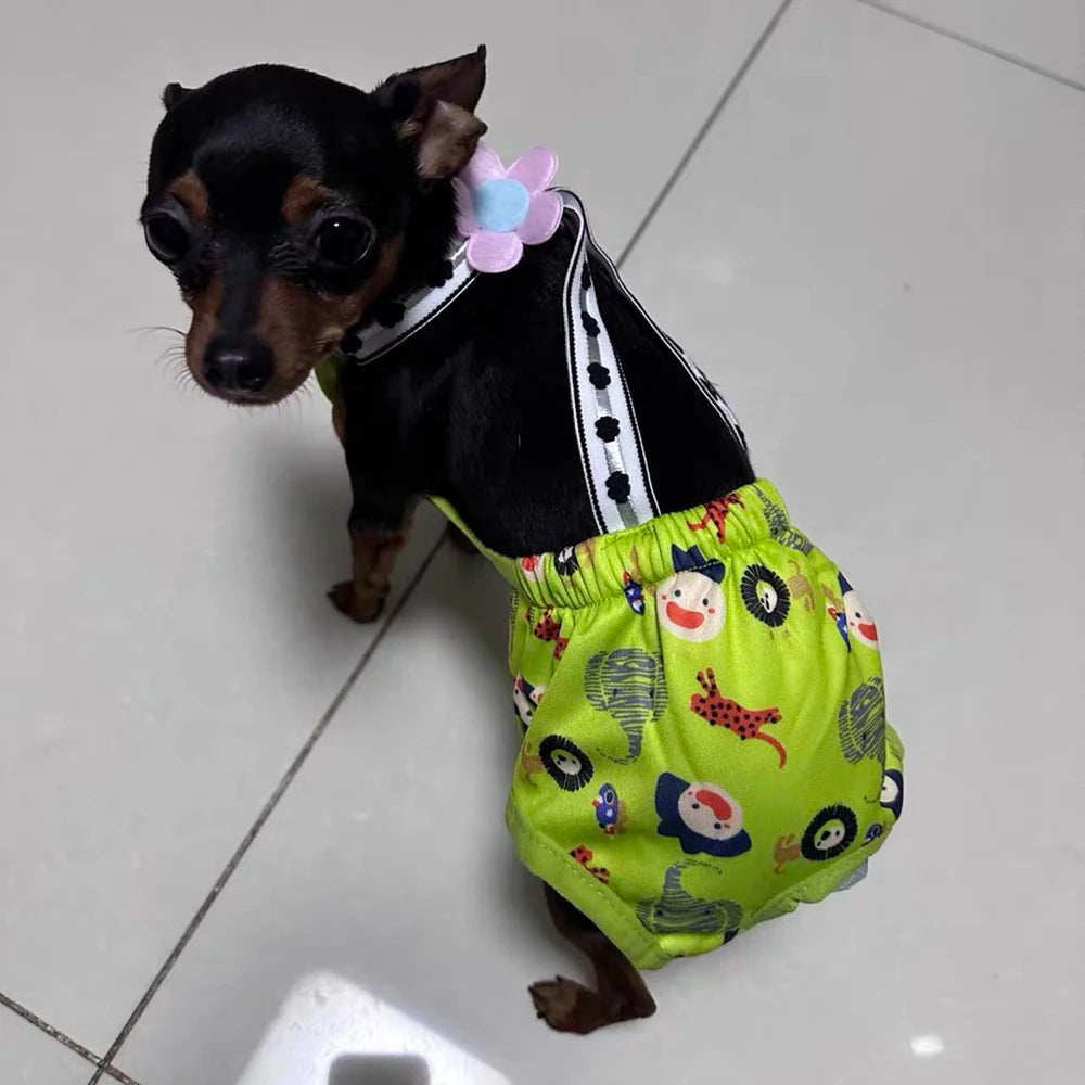 Unisex Pet Physiological Pants Underwear Girl Dog Diaper Strap Briefs Female Sanitary Panties Shorts for Dogs mascotas Supplies