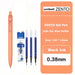 0.38orange 3blue set