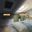 1/2/3M Portable Blackout Curtain Blind Window Thermal Insulated Kitchen Curtains Stick On DIY Non-perforated Temporary Curtain