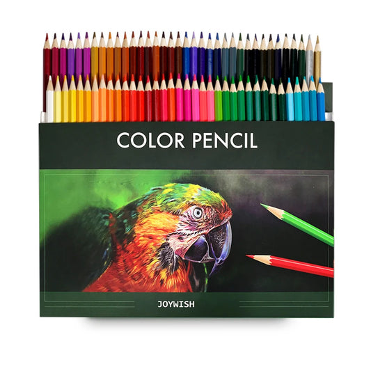 12/24/36/48/72 Colors Oily Colored Pencils Set Hand-Painted Sketch Pen School Office Supplies