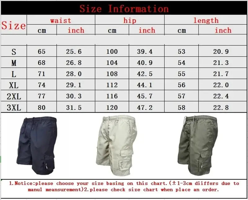 Pantalones cortos cargo para exteriores, monos para hombre, pantalones cortos de ciclismo con cintura elástica, multibolsillos, holgados, para trabajo, para playa, deportivos, estampados
