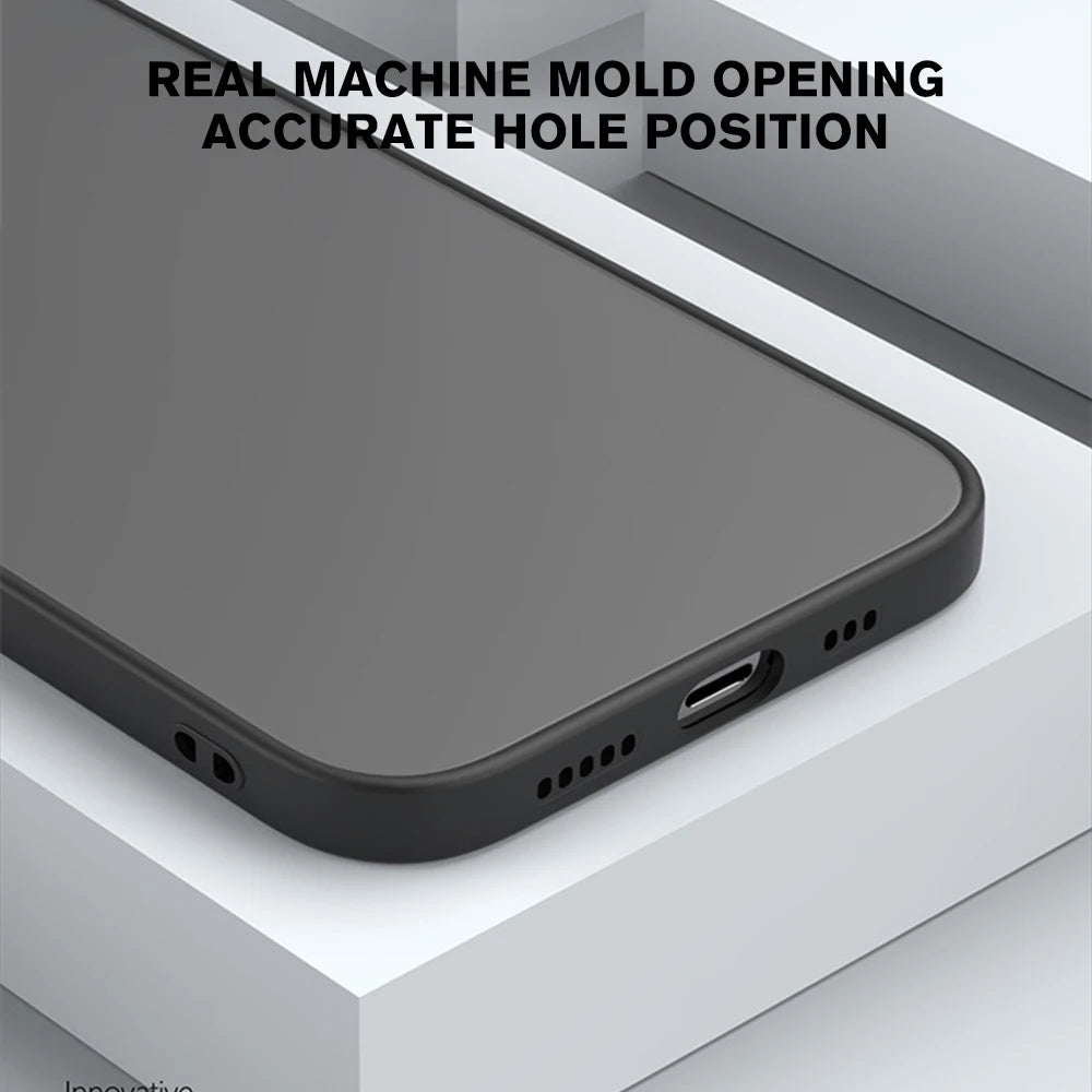 Luxury Matte Samung A15 A05 A05s Case Silicone Edge Hard PC Matte Back Cover For Samsung Galaxy A54 A34 5G Camera Protect Fundas