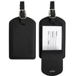 Custom Letters Saffiano PU Leather Luggage Tag Wholesale Personalize Initial Travel Accessories Women Men Suitcase Name Card Tag