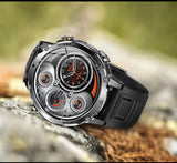 New 1400mAh Big Battery Smart Watch Men Outdoor GPS Flashlight IP68 Waterproof Bluetooth Call AMOLED Military Sports Smartwatch