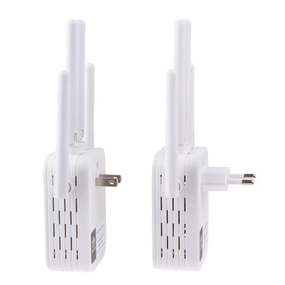 300Mbps WiFi Repeater Wireless WIFI Extender 4 Antenna WiFi Booster 5G 2.4G Dual-band Network Amplifier Long Range Signal Router