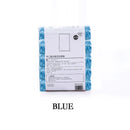 Bolsa de Lixo Descartável Doméstico, Sacos De Lixo De Armazenamento De Cozinha, Saco De Resíduos De Limpeza, Saco De Plástico, 5 Rolos, 1 Pacote, 100Pcs