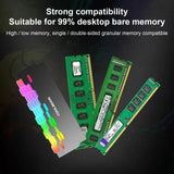 Enfriador de RAM Coolmoon Ra-2, módulo de memoria ARGB de 5 V de alta eficiencia, disipador de calor con efecto de luz, enfriador de memoria para computadora de escritorio