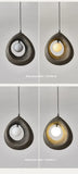 Lámpara colgante japonesa Wabi Sabi, lámpara de techo nórdica para comedor, decoración del hogar, mesa de bar, isla de cocina, lámpara colgante creativa