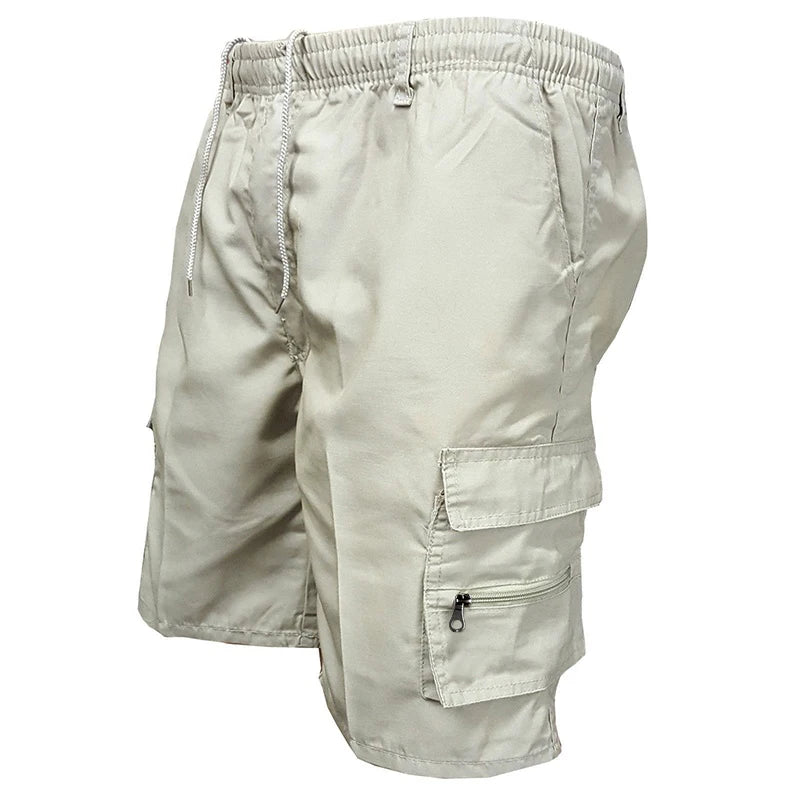 Pantalones cortos cargo de moda para hombre, pantalones casuales para hombre, pantalones deportivos con bolsillos grandes, pantalones con paneles cargo, pantalones de talla grande para hombre