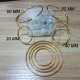Somila S925 Sterling Silver Big Hoop Earrings For Women Brincos Moda Jewelry Accessories 3.0MM Fashion Cерьги Kольца 30-60MM