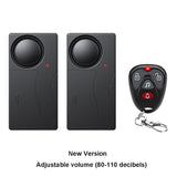 Extractme 108dB Anti-Theft Alarm Wireless Vibration Alarm with Remote Control Door and Window Alarm Car Alarm Security System