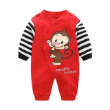 2024 baby spring clothes 0 to 12 months cotton girls clothing Onesies Autumn newborn Comfortable baby jumpsuits baby boy rompers