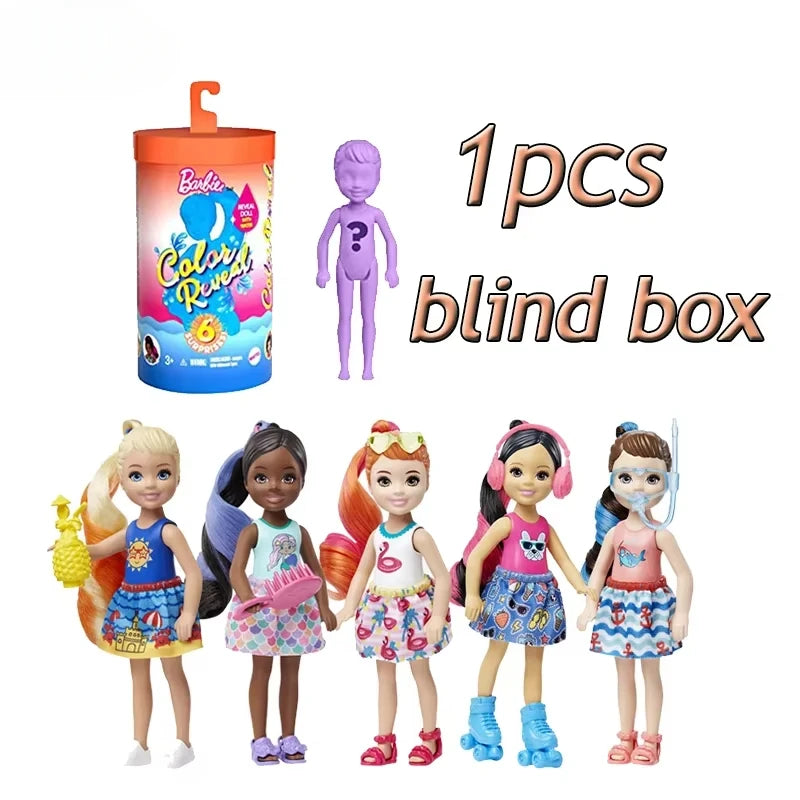 Original Travel Barbie Doll with Clothes Accessories Barbie Doll Toys for Children Baby Toys for Girls Doll