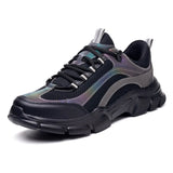 Zapatos de seguridad para mujer, zapatos de trabajo con puntera de acero, zapatillas ligeras de trabajo para hombre, botas de trabajo indestructibles, zapatos unisex para mujer. 