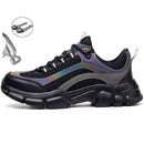 Women Safety Shoes Steel Toe Cap Work Shoes Men Lightweight Work Sneakers Indestructible Work Boots UnisexLadies Shoes 