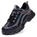 Women Safety Shoes Steel Toe Cap Work Shoes Men Lightweight Work Sneakers Indestructible Work Boots UnisexLadies Shoes 