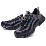 Zapatos de seguridad para mujer, zapatos de trabajo con puntera de acero, zapatillas ligeras de trabajo para hombre, botas de trabajo indestructibles, zapatos unisex para mujer. 