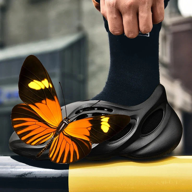 Zapatos casuales ligeros de EVA para hombre, sandalias de verano para hombre, zapatos de verano, zuecos para amantes del hogar, jardín, exterior, zapatillas de playa para hombre, talla grande 