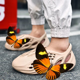 Zapatos casuales ligeros de EVA para hombre, sandalias de verano para hombre, zapatos de verano, zuecos para amantes del hogar, jardín, exterior, zapatillas de playa para hombre, talla grande 