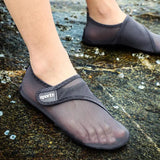 Zapatos de agua de playa de secado rápido, zapatos de natación acuáticos, zapatillas de playa, surf contra corriente, deportes ligeros, zapatillas planas unisex para agua 
