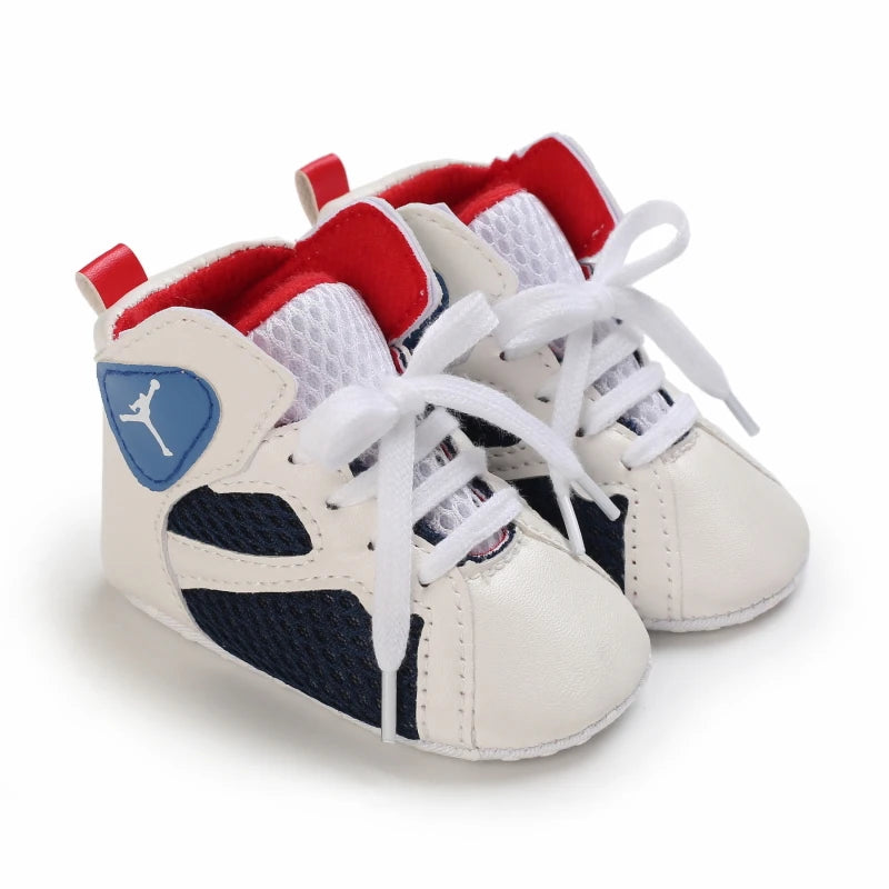 High-help dirty-resistant sports shoes, simple non-slip shoes for newborn boys, new spring and autumn 