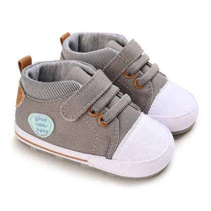 High-help dirty-resistant sports shoes, simple non-slip shoes for newborn boys, new spring and autumn 