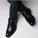 Men's formal leather shoes casual single lifting shoes British suit shoes spring and autumn 