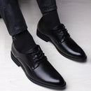 Men's formal leather shoes casual single lifting shoes British suit shoes spring and autumn 
