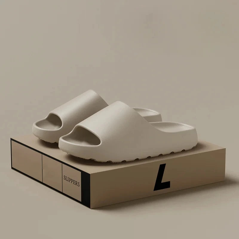 High Quality Summer Men Shoes Indoor Casual EVA Non-slip Bathroom Slippers Unique Feature Low Price Fashion Slippers Men 