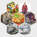 24/36/48/60/80/120/168 Colors Double Tip Permanent Art Marker pens for Drawing Painting Sketching Comics Design School Supplies