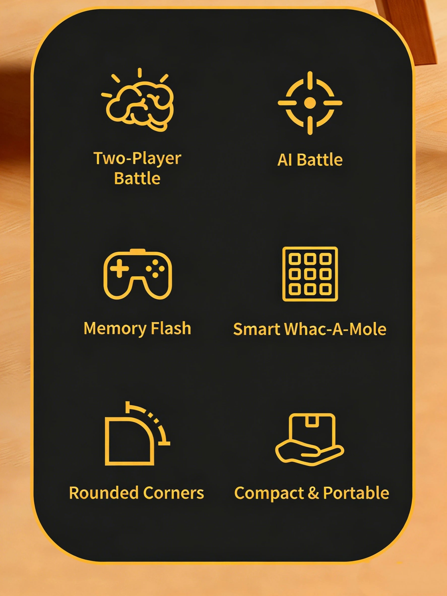Electronic Chessboard Tic Tac Toe Multifunctional Children's Education Strategy Toy Parent-Child Fun Interactive Brain Game