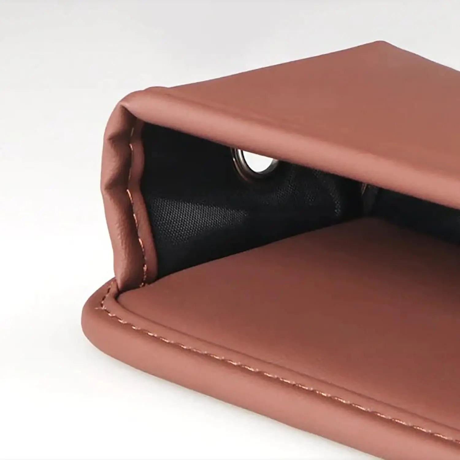 Leather Car Seat Gap Organizer Multifunctional Vehicle Storage Box Creative Interior Decoration Carriage Gap Placement Box