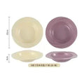 French Tableware Ins Style Ceramic Dishes Family High-value Bowl 8-inch Plate Dish Soup Bowl Cream Style