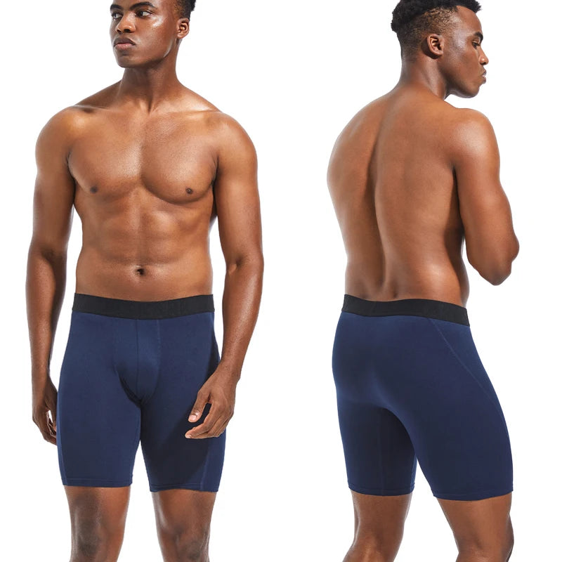 long Men's panties Sports Leggings boxershorts mens polyester underwear man boxers shorts Quick-drying boxer for men underpants