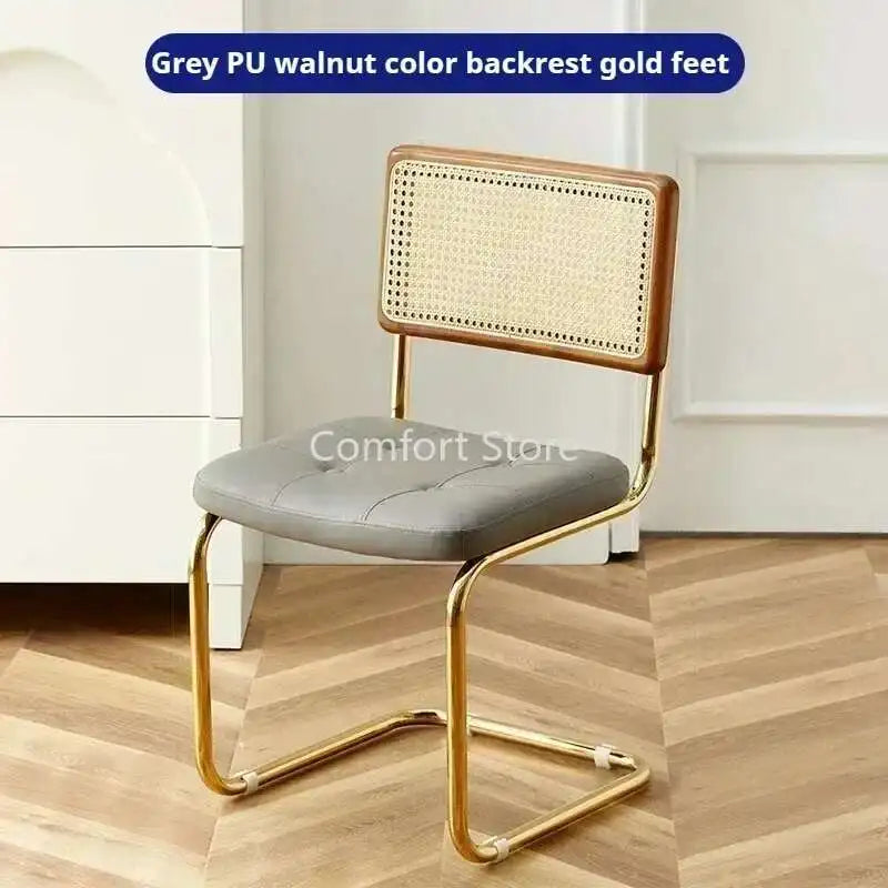 Kitchen Office Outdoor Dining Chairs Modern Luxury Salon Relax Cesca Chair Restaurant INS Sillas Para Comedor Furniture WK50DC
