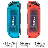 Joycons Gamepad for Nintendo Switch/OLED/Lite Controller Bluetooth Wireless Joystick with Vibration Turbo Wake Up Function