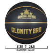 Black Gold Basketball Official Size 7 Composite Leather For Men's and Women's Outdoor Indoor Durable Training Ball High Quality