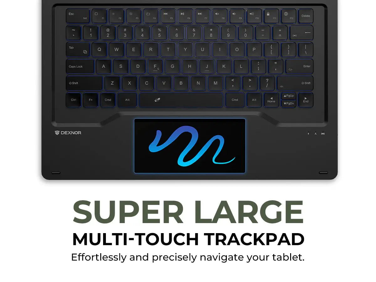 Keyboard Magnetic Detachable Book Cover Style Keyboard Multi-Touch Trackpad Wireless Keyboard For Samsung Galaxy Tab S9 Ultra