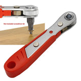 Corrosion-resistant Wrench Ratchet 6.35mm Hexagon Spanner Two-way 1/4 Inch Adjustment Quick Release Repair Tools