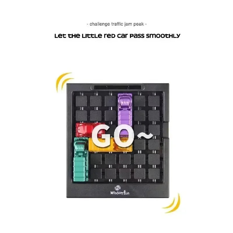 Puzzle Traffic Rush Hour Game Racing Rush Hour Car Interesting Road Logical Reasoning Desktop Game Children's Puzzle Best Toys