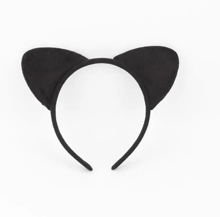 Animal Cat Tiger Cosplay Costume for Boys Girls Headband Clothes Shoes Tail Tutu Skirt Gloves Set for Kids School Performance