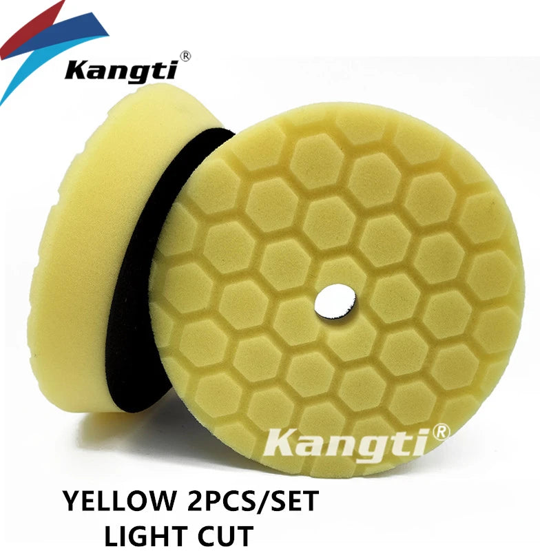 5 (125mm)/6 (150mm) Inch Car Waxing Buffing Pad Germany Foam Polishing Disc Auto Care Repair Tools Wax Pads for Car Detailing