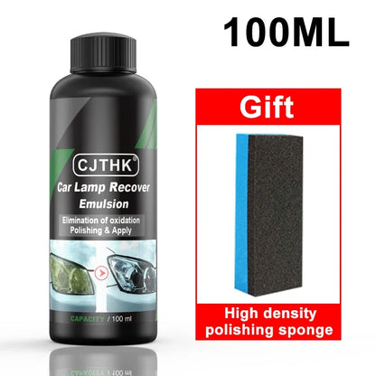 Kits De Polimento De Restauração De Farol De Carro, Removedor De Risco De Farol, Reparar Pasta De Limpeza, Remover A Oxidação, Líquido Polonês