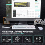 EPOMAKER HE68 Lite 65% ANSI US Layout Tray-Mounted Wired Hall Effect Magnetic Mechanical Keyboard DKS SOCD RGB Backlight