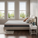 Vesgantti Foam Mattress, White, 16/18/26cm Thickness, Gel Memory Foam Mattress, Zoned Support Keeps You Well Aligned