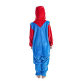 Anime Brothers Cartoon Game Cosplay Costume Anime Figure Luigi One-piece Pajamas Kawaii Cartoon Sleepwear Halloween Cos Clothes