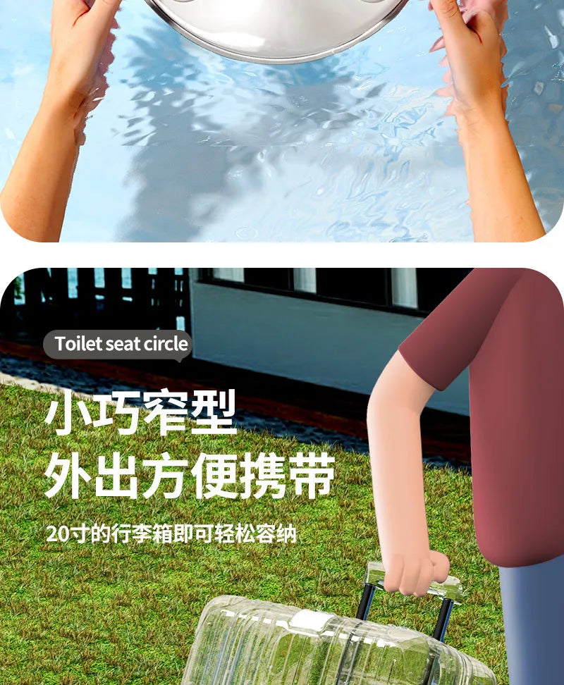 Children's Toilet Seat Potties Seat Children's Toilet Seat Universal Splash Proof Toilet Training for Male and Female Babies