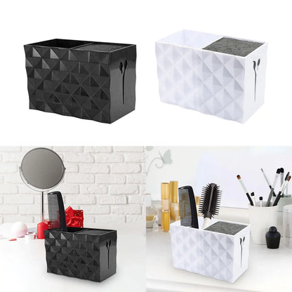Caja de almacenamiento para cepillos y peines de salón, soporte para accesorios de peluquería 